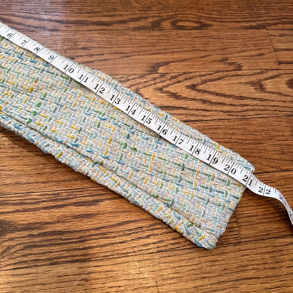 Tweed Blue/Green Buttoned Jacket, S, NWOT - Picture 11 of 12